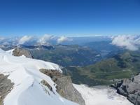 Ausflug zum Jungfraujoch - Blick zur Kleinen Scheidegg