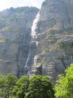Ausflug zum Schilthorn -Wasserfall in Stechelberg