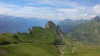Briens, Fahrt mit der Rothorn Bahn