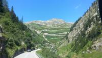 Grimselpass, Fahrt entlang der Passstraße