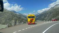 Grimselpass, Fahrt entlang der Passstraße