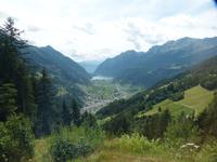 Poschiavo mit dem Lago di Poschiavo