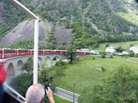 Der Kreisviadukt von Brusio