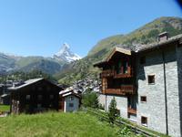 Blick von Zermatt zum Matterhorn