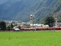 Fahrt mit dem Bernina-Express - Brusio