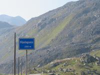 Stopp auf dem Flüelapass