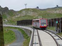 Davos -Ausflug auf den Weissfluh-Gipfel -