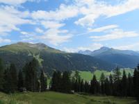 Davos - Ausflug zur Schatzalp - Blick in die Bündner Berge