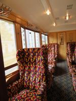 Fahrt mit dem Nostalgiezug nach Filisur -Wagon der 1.Klasse