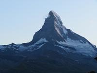 Folklore-Abend auf Sunnegga - Blick zum Matterhorn