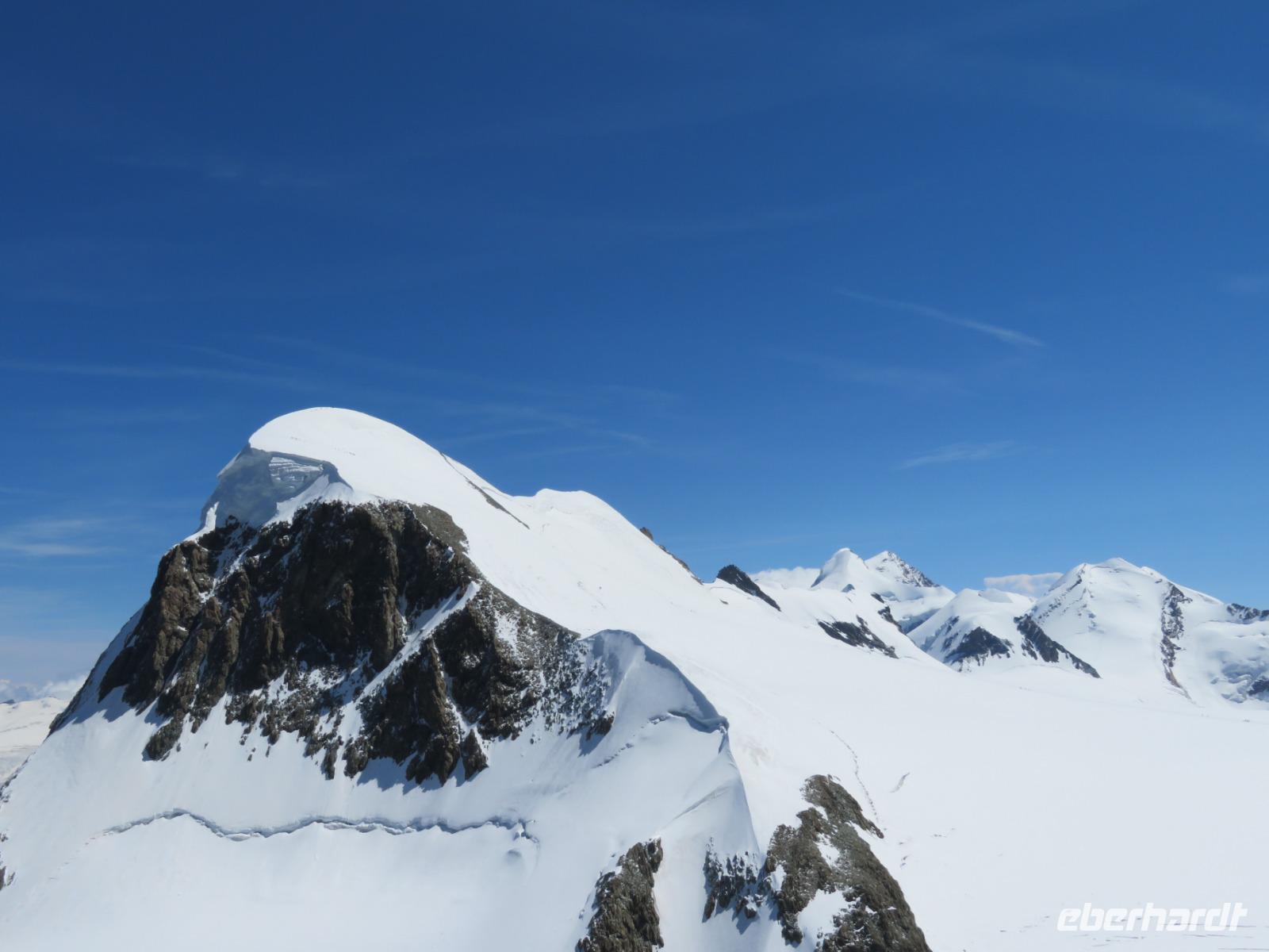 Zermatt - Ausflug auf das Kleine Matterhorn - Blick zum Breithorn