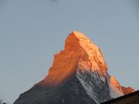 Zermatt - Sonnenaufgang am Matterhorn