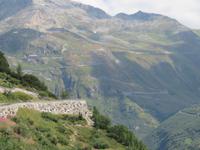 Fahrt zur Schwägalp - Blick auf die Furkapass-Straße