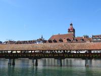 Fahrt zur Schwägalp - Stopp in Luzern - Kapellbrücke