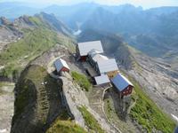 Schwägalp - auf dem Säntis - Blick zum alten Gasthaus