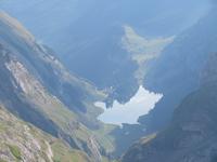 auf dem Säntis - Blick zum Seealpsee