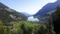 Fahrt zum Brünigpass - Blick zum Lungernsee