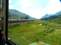 Wir fahren zur Ospizio Bernina