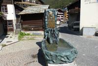 Ein Denkmal für einen Ur-Zermatter Ulrich Inderbinen