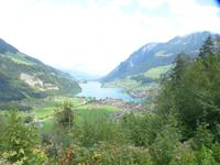 Blick zum Lungerersee