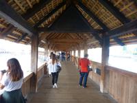 Auf der Kapellbrücke