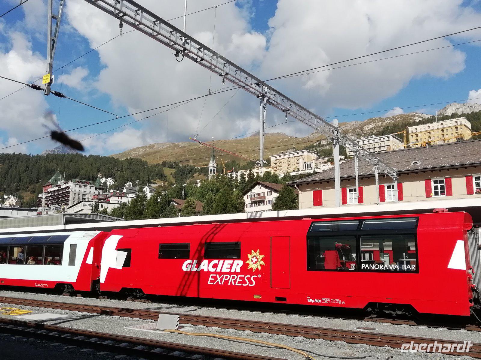 Heute fahren wir mit dem Glacier-Express