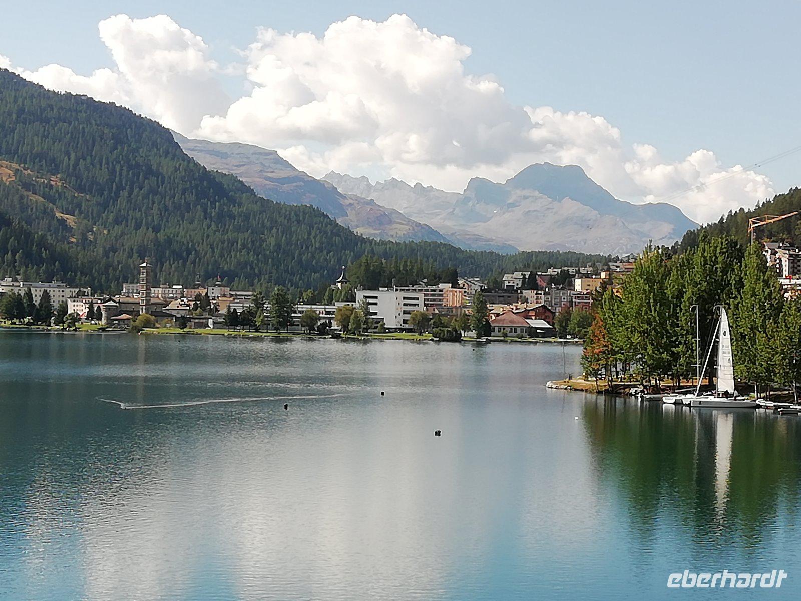 Am See von St. Moritz