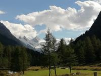 Ein letzter Blick zurück zum Gletscher