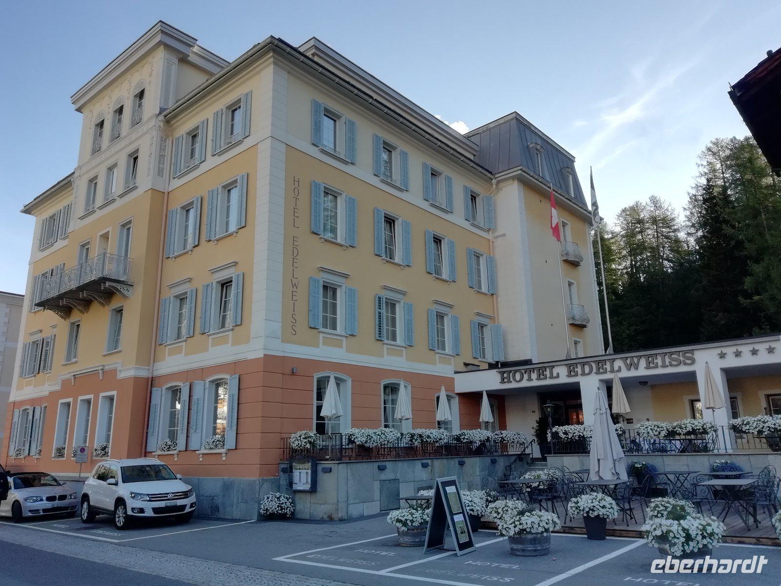 Unser Hotel in Sils-Maria