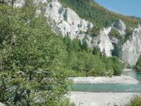 Fahrt durch die Rheinschlucht