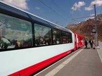 Kurzer Halt oberhalb von Andermatt