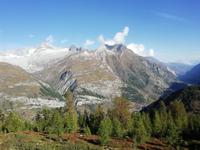 Blick aus der Gornergratbahn