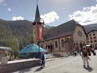 Die Kirche von Zermatt