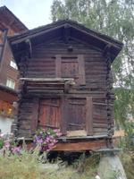 In Zermatt findet man noch alte Speicher