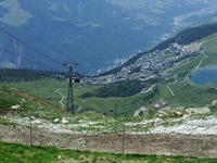 Blick vom Bettmerhorn zur Bettmeralp