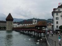 Die Kapellbrücke in Luzern