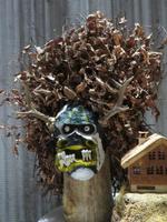 Säntis-das Hotel - Maske eines Silvester-Chlauses