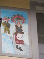 Abbildung der Silvesterchläuse -