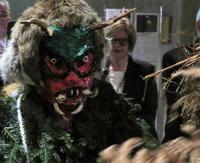 Silvester - die Chläuse besuchen uns im Hotel