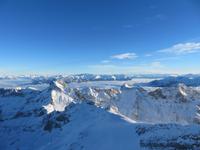 auf dem Säntis - Blick in die Berner Alpen