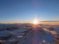 auf dem Säntis - Sonnenuntergang