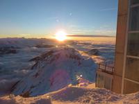 Talfahrt vom Säntis - Sonnenuntergang
