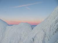 Talfahrt vom Säntis - Sonnenuntergang