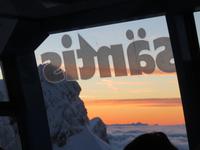 Talfahrt vom Säntis - Sonnenuntergang