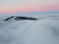 Talfahrt vom Säntis - Sonnenuntergang