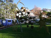 Fahrt von Basel nach Brig, Pause in Montreux am Genfersee