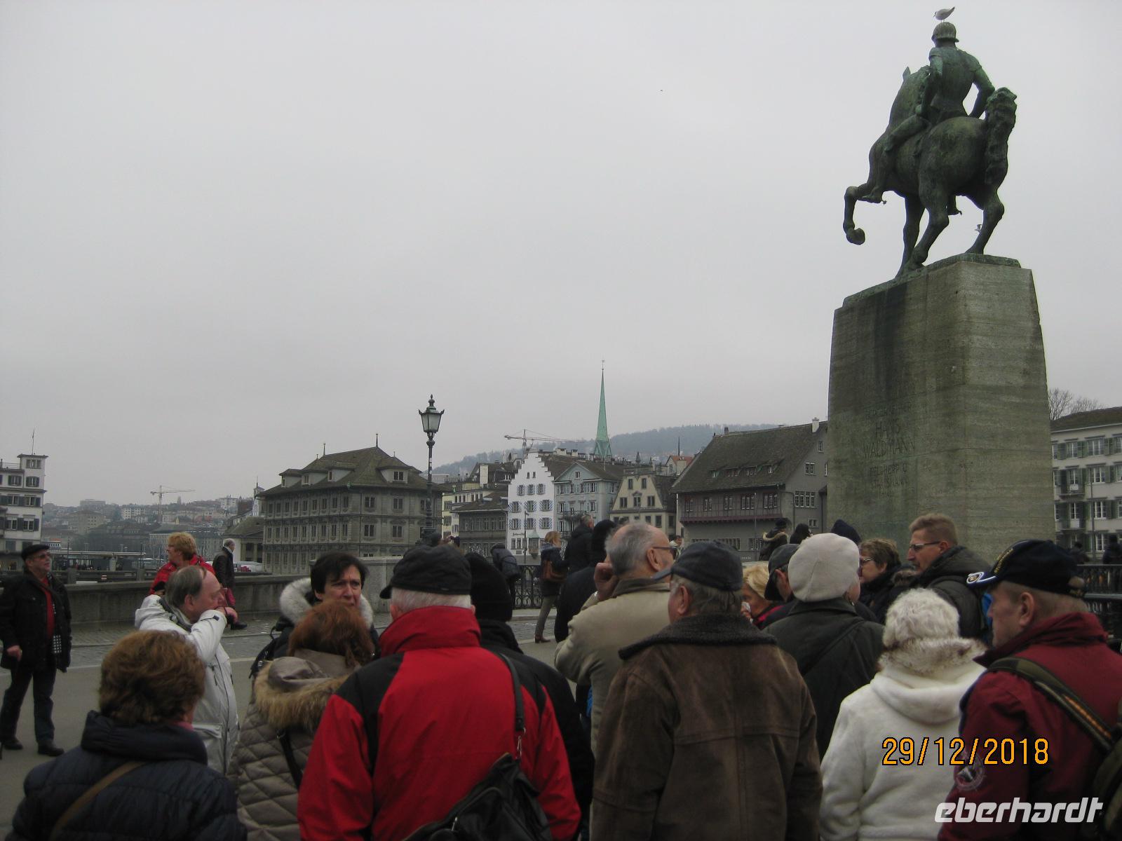 Besuch in Zürich mit Stadtrundfahrt