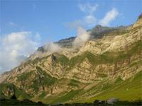 Dort oben auf dem Säntis frühstückten wir