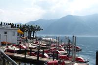 Die Tretboote sind startbereit