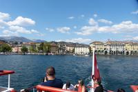 Eine Seerundfahrt in Lugano